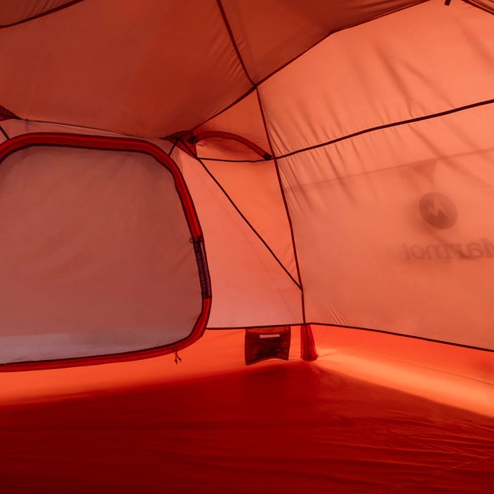 Marmot Палатка за къмпинг за 4 човека Vapor 4P Orange 7450 6