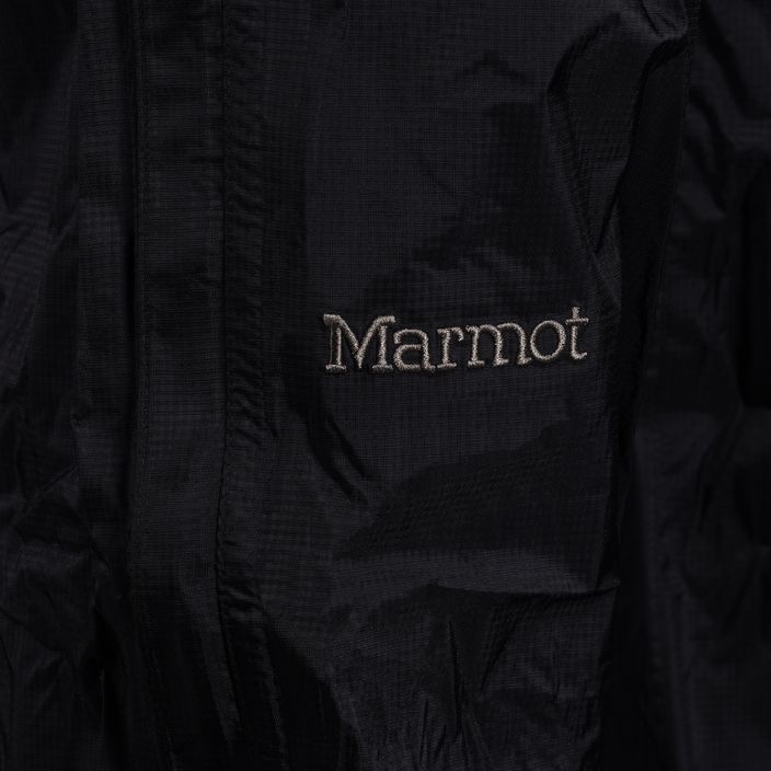 Marmot PreCip Eco Full Zip дъждовен панталон за мъже черен 41530 6