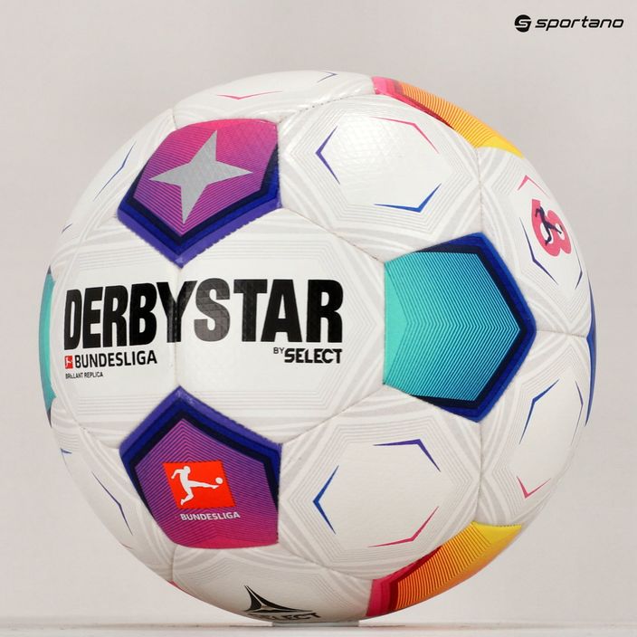 DERBYSTAR Bundesliga Brillant Реплика на футболна топка v23 многоцветен размер 4 5