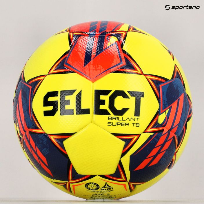 SELECT Brillant Super TB FIFA v23 yellow/red 100025 размер 5 футбол 5