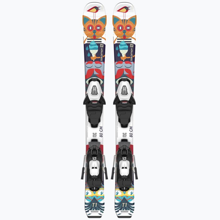 Детски ски за спускане Salomon T1 XS + C5 цвят L40891100 9