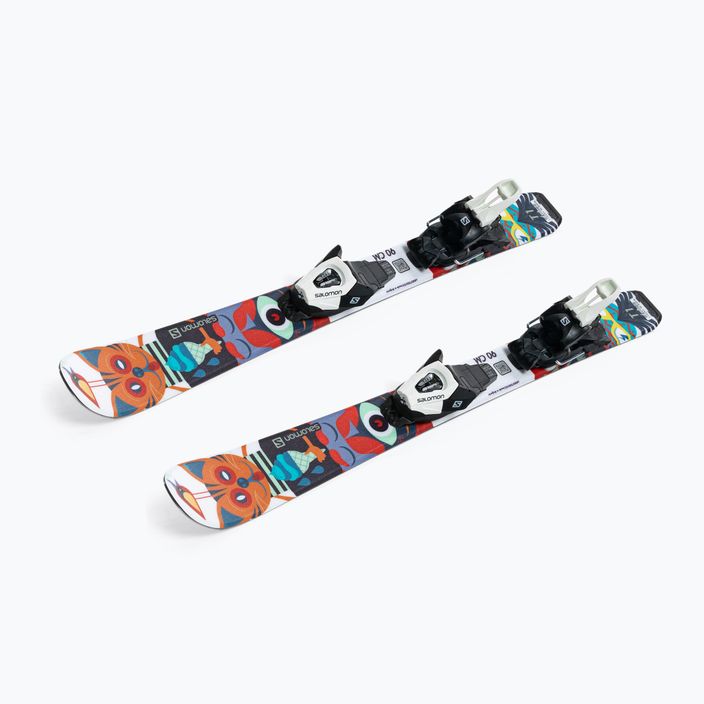 Детски ски за спускане Salomon T1 XS + C5 цвят L40891100 5