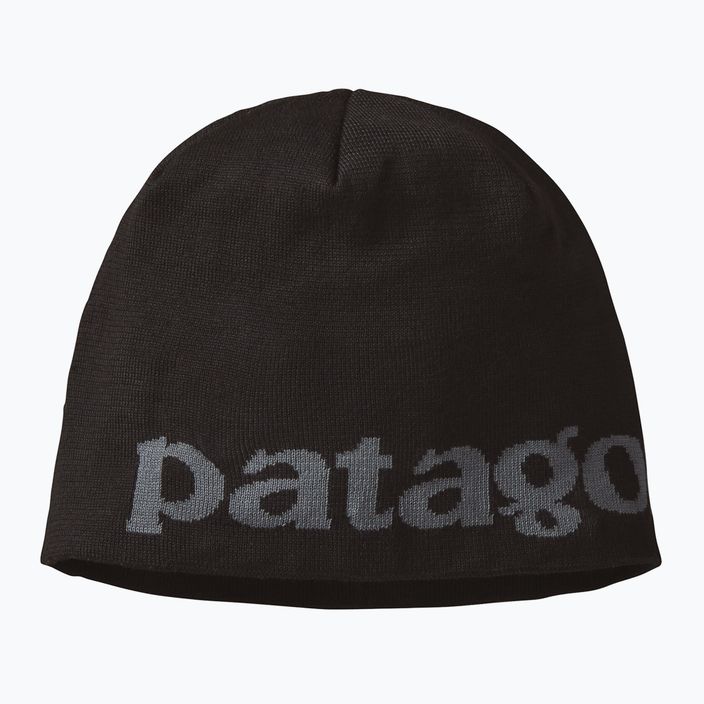 Patagonia трекинг шапка Beanie лого belwe / black 5