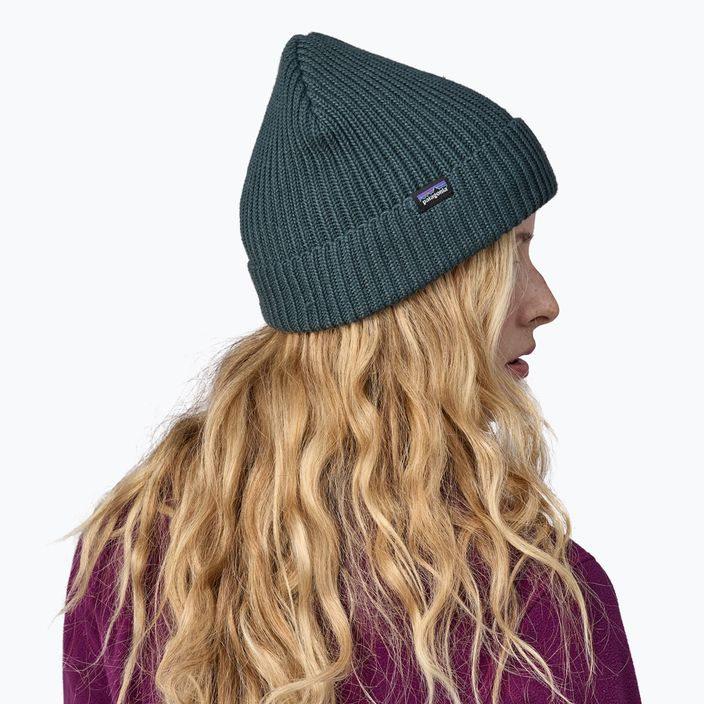Patagonia Fishermans Rolled Beanie зимна шапка nouveau green 3
