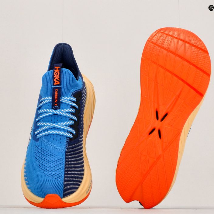 Мъжки обувки за бягане HOKA Carbon X 3 coastal sky/bellwether blue 22