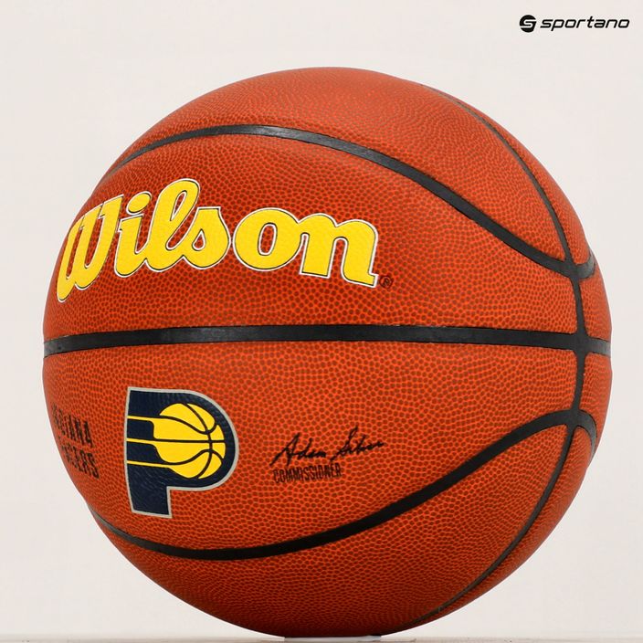 Wilson NBA Team Alliance Indiana Pacers баскетбол кафяв WTB3100XBIND 6