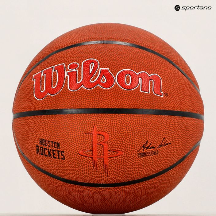 Wilson NBA Team Alliance Houston Rockets баскетбол кафяв WTB3100XBHOU 6