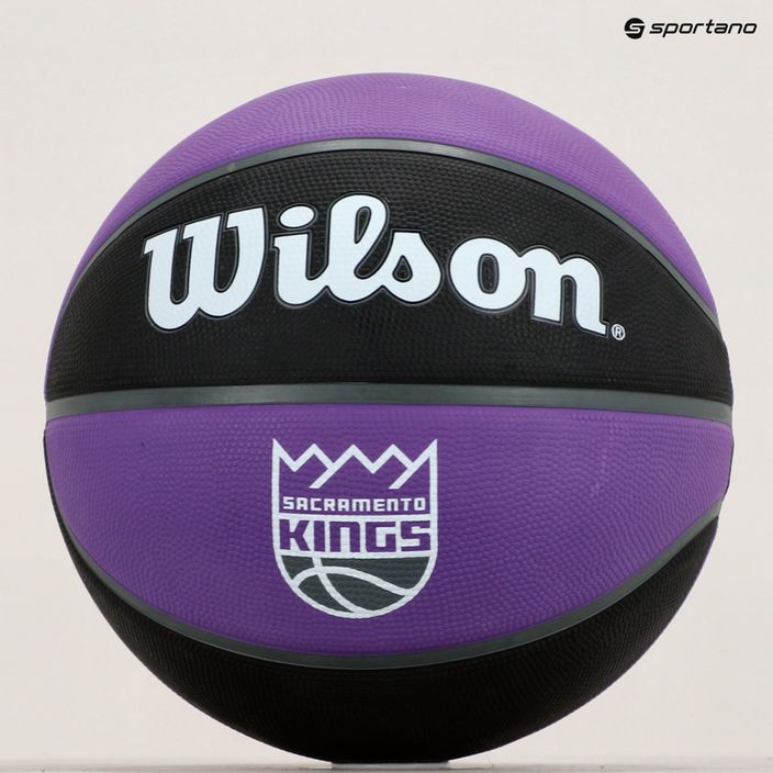 Wilson NBA Team Tribute Sacramento Kings баскетбол лилав WTB1300XBSAC 5