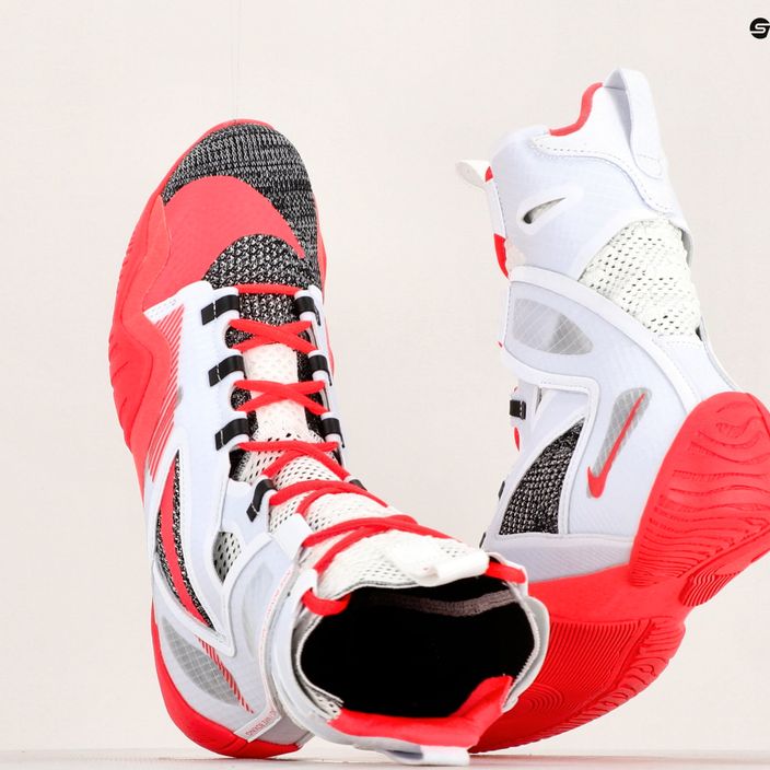 Боксови обувки Nike Hyperko 2 бяло/ярко малиново/черно 12