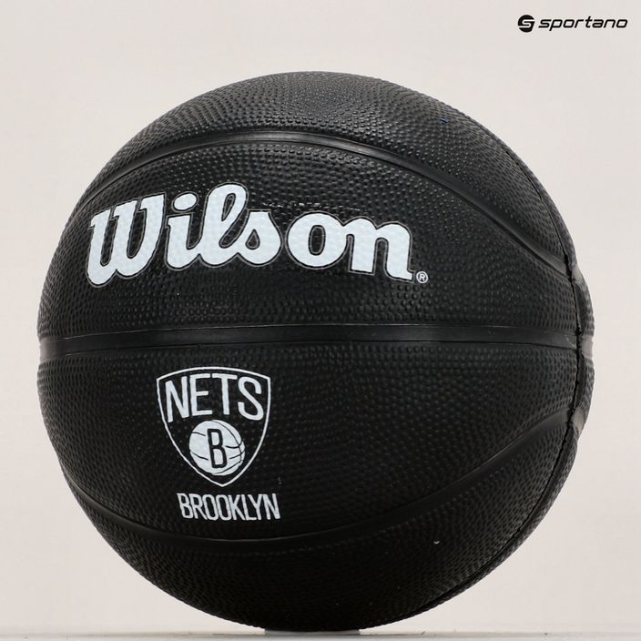 Wilson NBA Team Tribute Mini Brooklyn Nets баскетбол WZ4017604XB3 размер 3 9