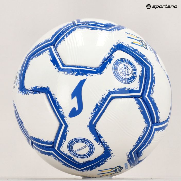 Футбол Joma Fed. Футбол Украйна бяло и синьо AT400727C207 4