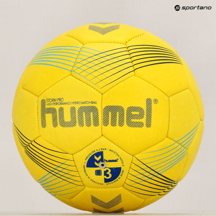 Hummel Strom Pro HB хандбал жълто/синьо/морско размер 3 11