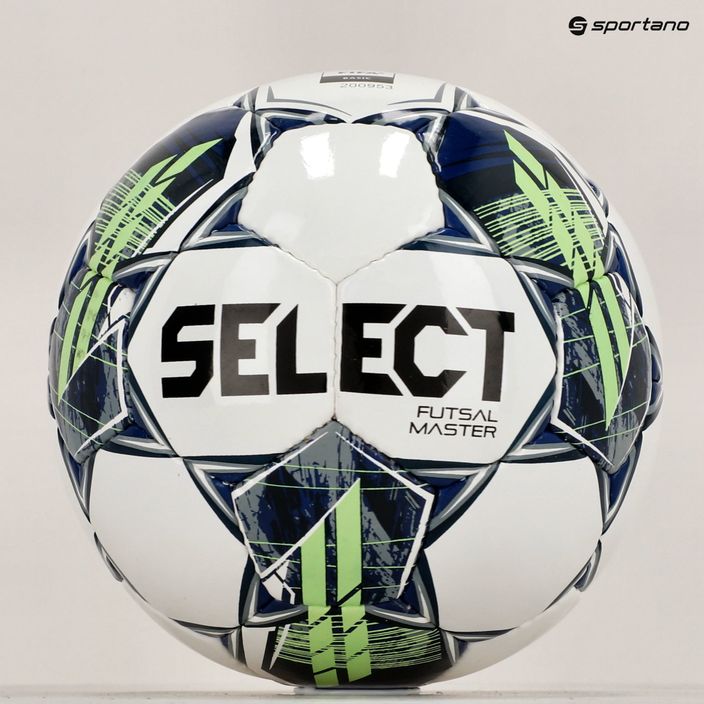 Select Futsal Master Shiny V22 футболна топка бяло и черно 310014 5
