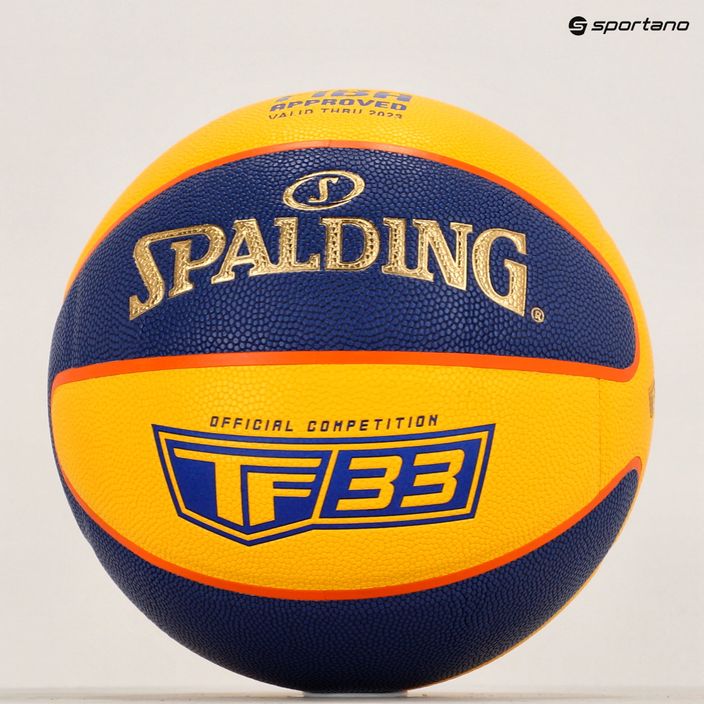 Баскетболен кош Spalding TF-33 Gold yellow 76862Z 5