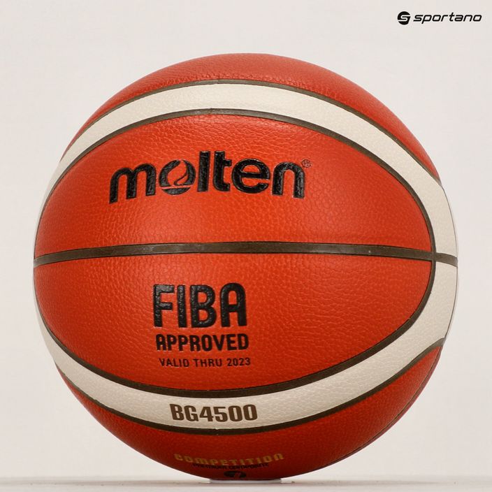 Molten баскетбол B7G4500 FIBA оранжево/костенурка размер 7 8