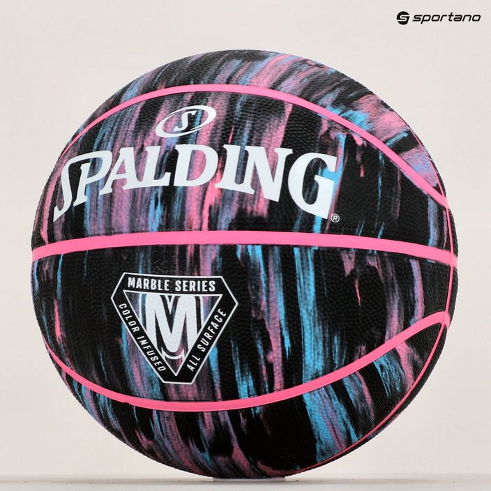 Spalding Мраморна баскетболна топка 84400Z размер 7 6