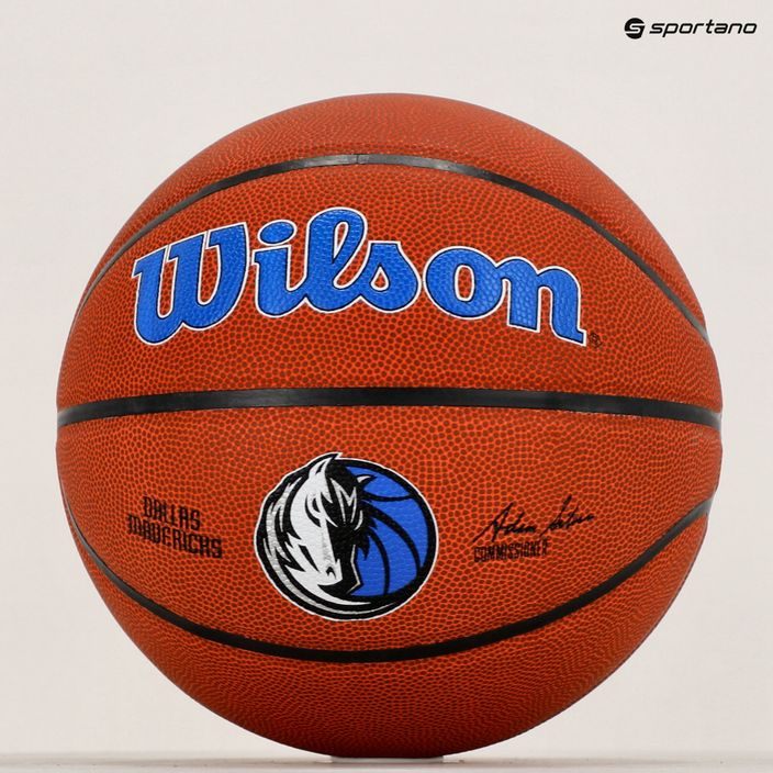 Wilson NBA Team Alliance Dallas Mavericks баскетбол кафяв WTB3100XBDAL 6