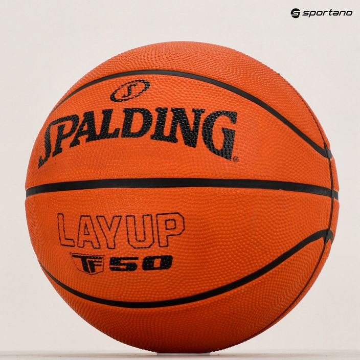 Spalding TF-50 Layup баскетбол оранжев 84332Z 5