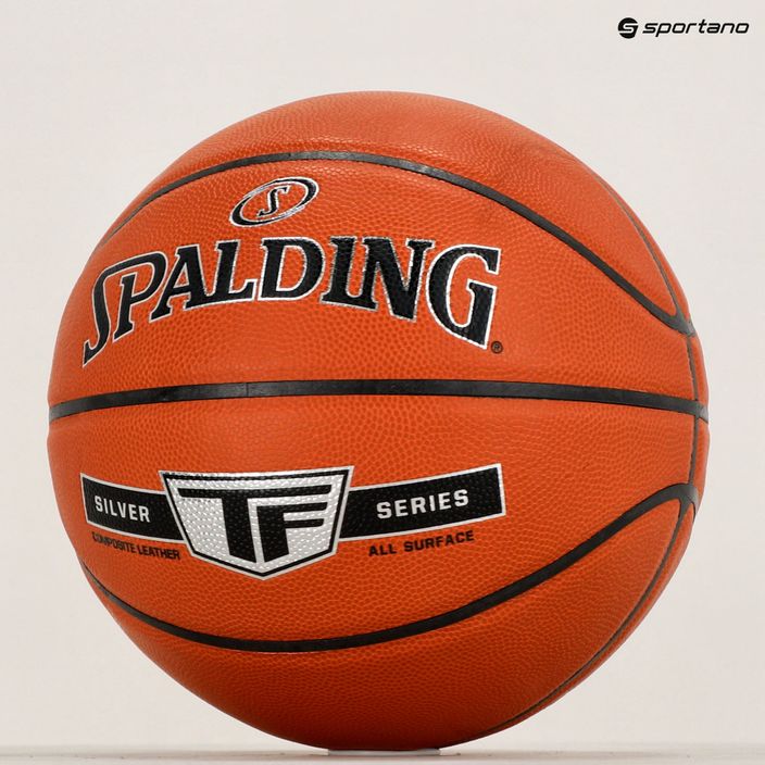 Spalding Silver TF баскетбол оранжев 76859Z 5