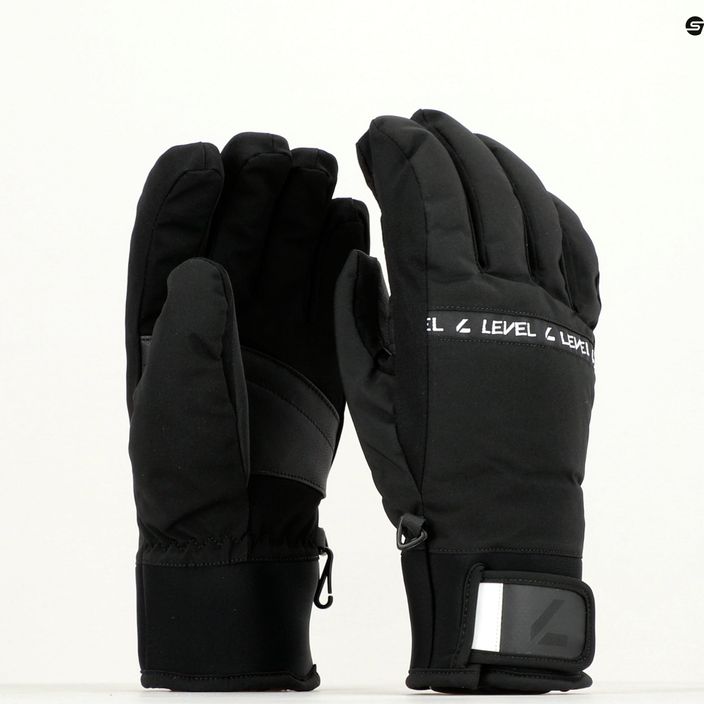 Мъжки ски ръкавици Level Hawk черни 8