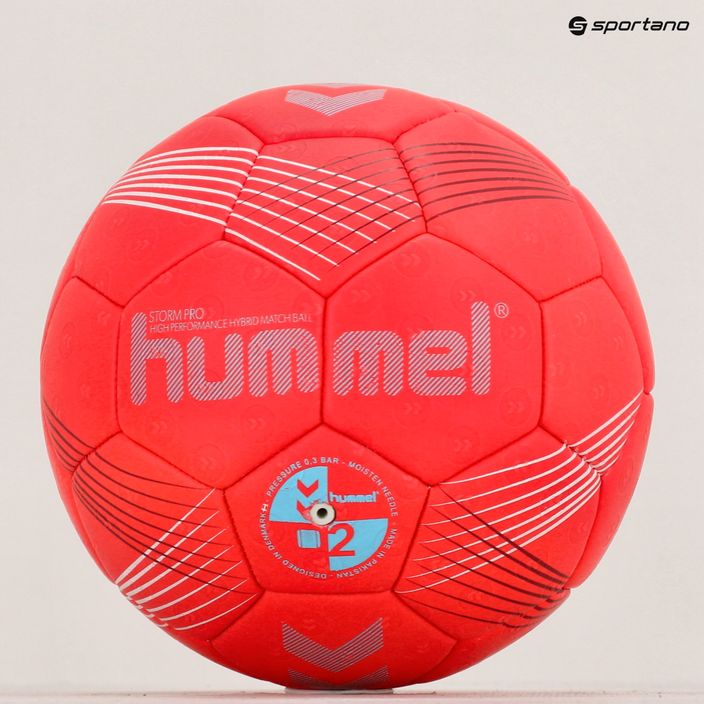 Hummel Strom Pro HB хандбал червено/синьо/бяло размер 2 5