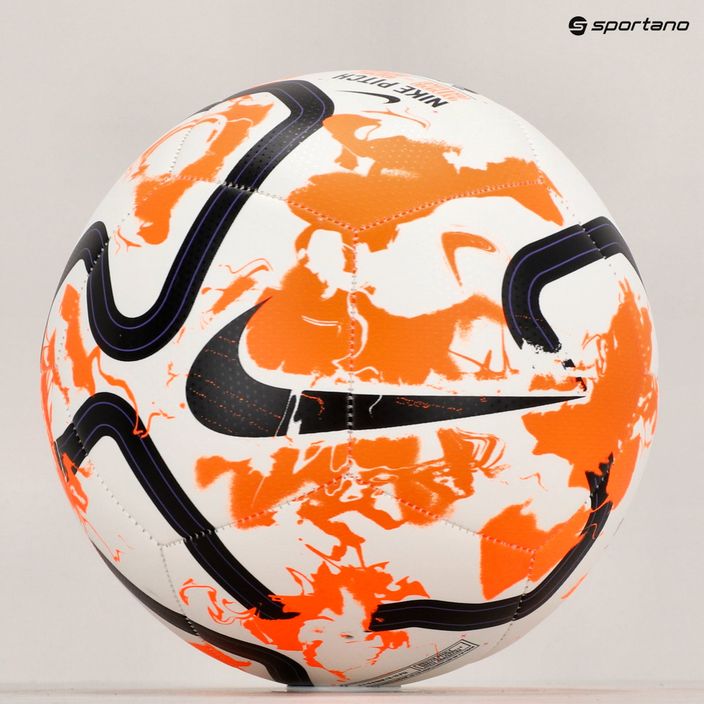 Nike Premier League футболно игрище бяло/оранжево/черно размер 5 8
