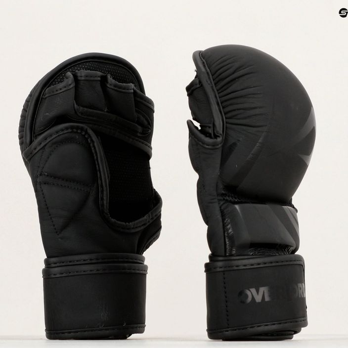 Граплинг ръкавици Overlord Sparring MMA черни 10