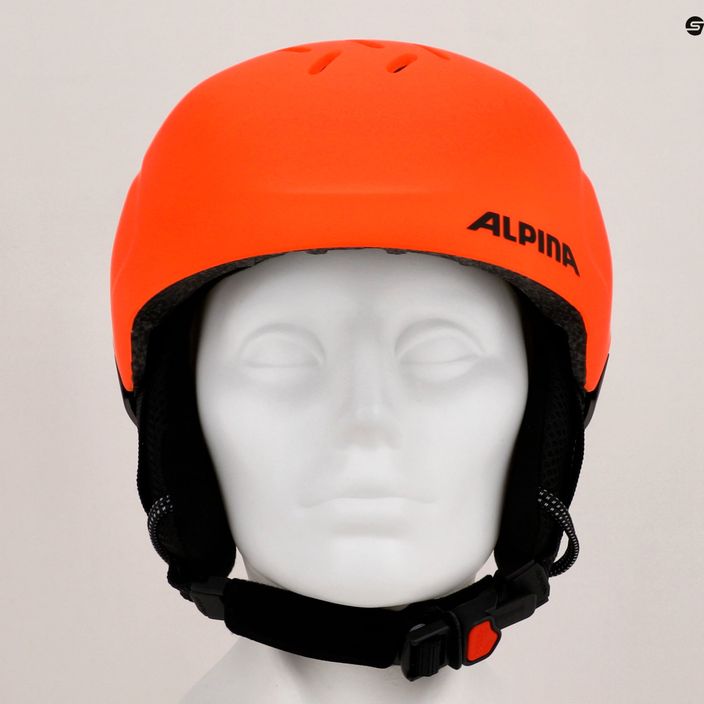 Детски ски каски Alpina Pizi neon/orange matt 14
