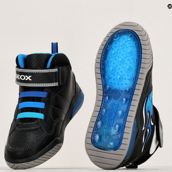 Детски обувки Geox Inek черни/сини 16
