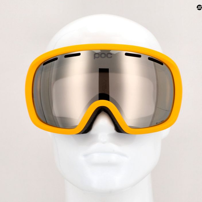 Очила за ски POC Fovea sulphite yellow/partly sunny ivory 10