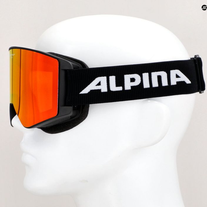 Очила за ски Alpina Narkoja Q-Lite black/orange 5