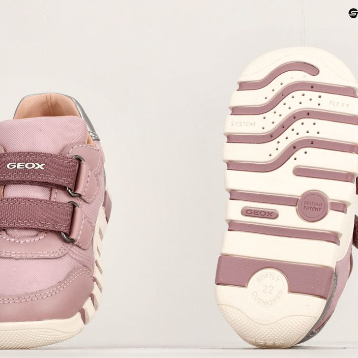 Детски обувки Geox Iupidoo антично розово/тъмно сребърно 14