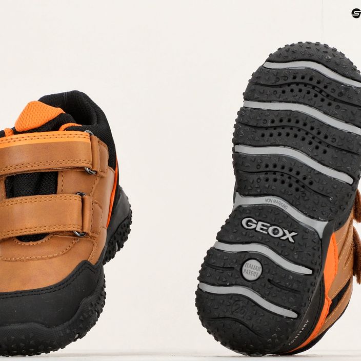 Детски обувки Geox Baltic Abx тютюн/оранжев 8