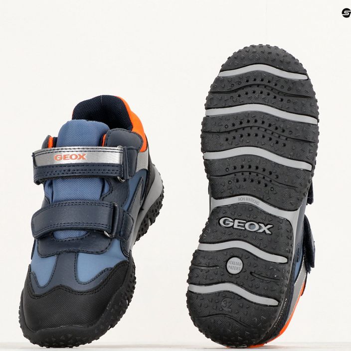 Geox Baltic Abx юношески обувки тъмносин/син/оранжев 15