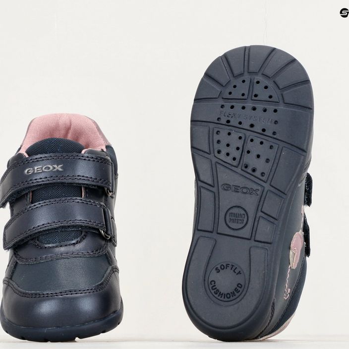 Детски обувки Geox Elthan в тъмносиньо/тъмнорозово 15
