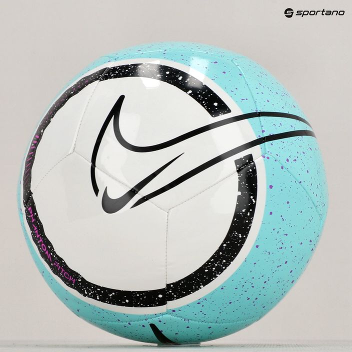 Nike Phantom HO23 hyper turquoise/white/fuchsia dream/black футболен размер 5 5