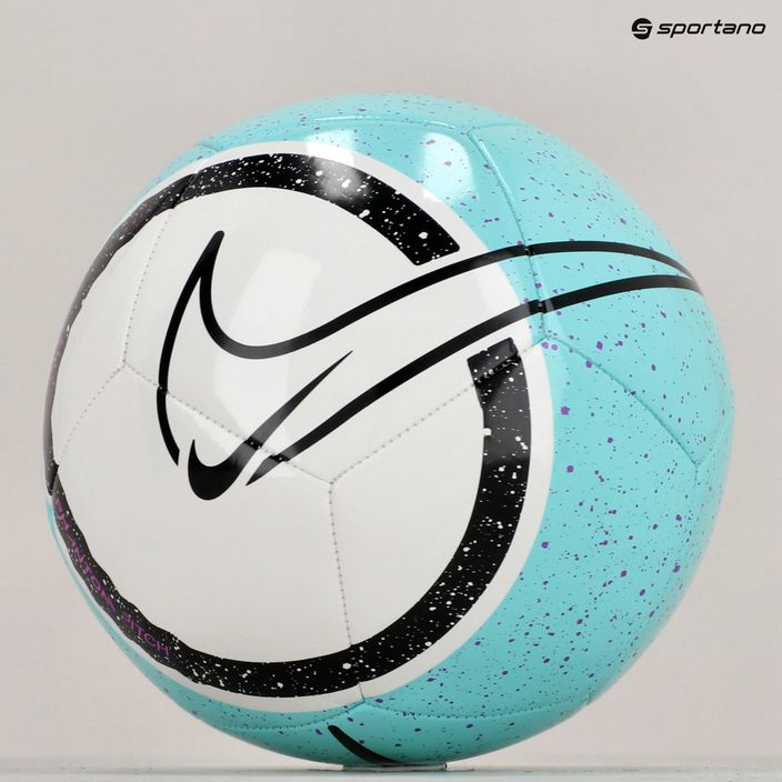 Nike Phantom HO23 hyper turquoise/white/fuchsia dream/black футболен размер 4 5