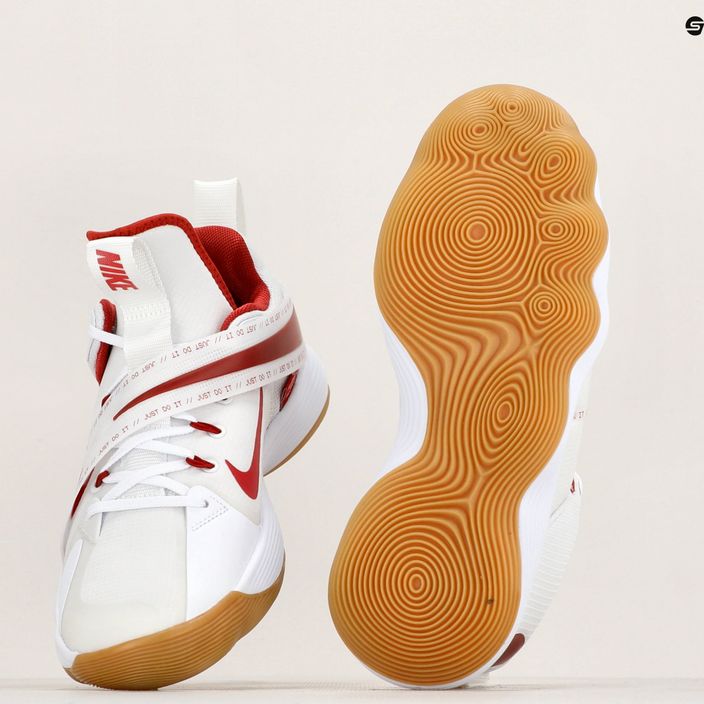 Мъжки обувки за волейбол Nike React Hyperset SE white/team crimson white 8