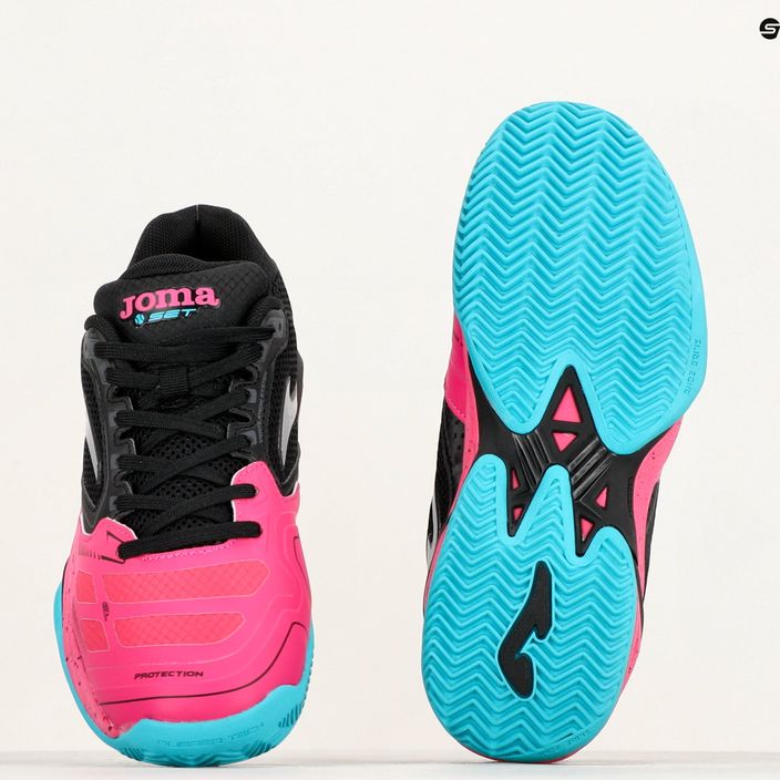Дамски обувки за тенис Joma Set Lady black/fuchsia 14