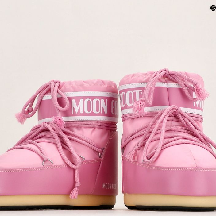 Moon Boot Icon Low Nylon розови ботуши за сняг за жени 12