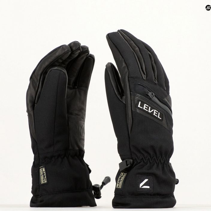 Level Ски ръкавици Switchback черни 9