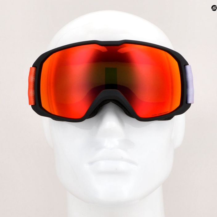 UVEX Xcitd CV S2 ски очила черен мат/огледален шарлан/зелен цвят 6