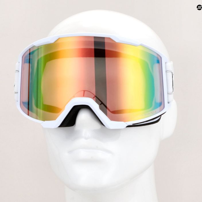 Ски очила Red Bull SPECT Spect Solo S1-S3 матово бяло/бяло фотохромно/розово огледало 4