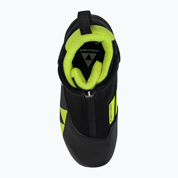 Детски обувки за ски бягане Fischer XJ Sprint черни/жълти S4082131 6