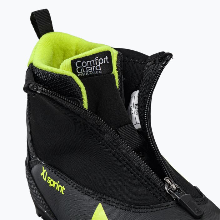 Детски обувки за ски бягане Fischer XJ Sprint черни/жълти S4082131 8