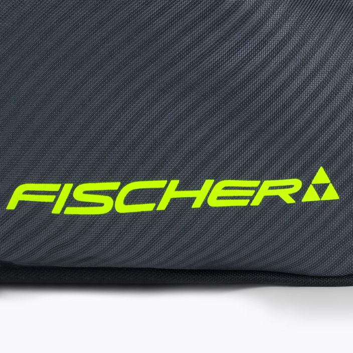 Fischer Раница Race ски раница черна и жълта 4