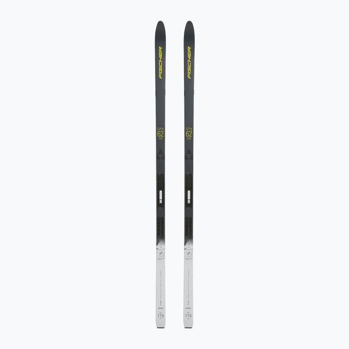 Ски за ски бягане Fischer Spider 62 Crown Xtralite + Control Step-In сребристо-бяло NP50622V