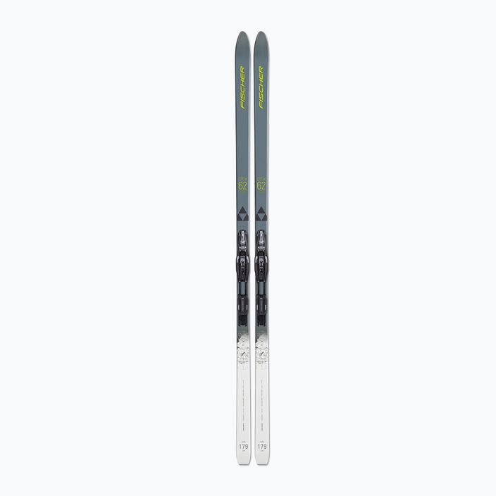 Ски за ски бягане Fischer Spider 62 Crown Xtralite + Control Step-In сребристо-бяло NP50622V 6