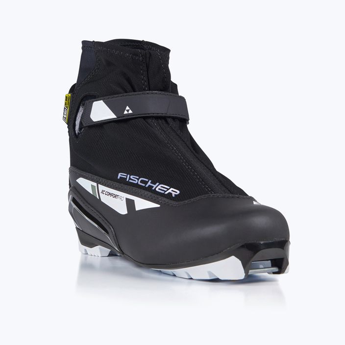 Fischer XC Comfort Pro черни/бели/жълти обувки за ски бягане 10