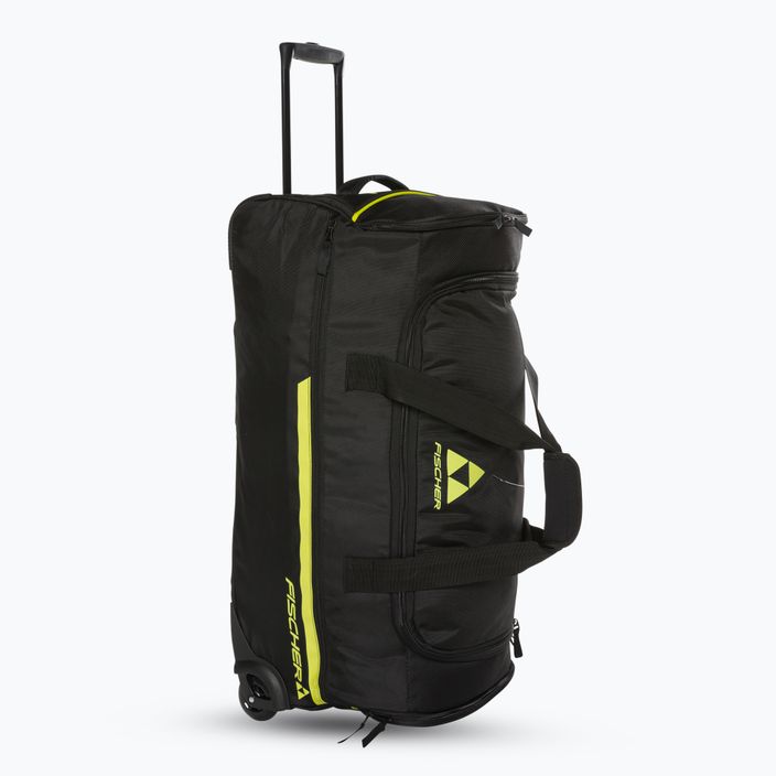 Чанта за пътуване Fischer Team Sportduffel 100L черна/жълта 2